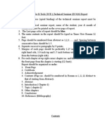 Technical Seminar Guideline, B.tech.-Ece