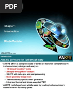 Blademodeler: Ansys, Inc. Proprietary © 2009 Ansys, Inc. All Rights Reserved. April 30, 2009 Inventory #002693