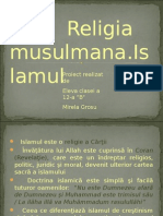 Religia Musulmana - Islam