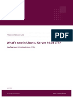 What's New in Ubuntu Server 14.04 LTS?: Product Brochure