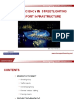 Street Lightning Transport Infrastructure Slides en