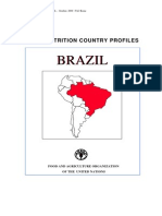 FAO Nutrition Country Profile Brazil (2000)