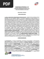 Listagem Conteúdos Programáticos SSA 2015-2017