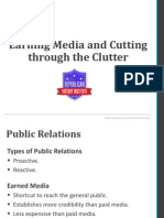 Public Relations and Earned Media - Rvi