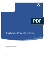 PayTabs-eStore User Guide V1.0 PDF