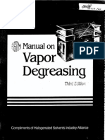 ASTM MNL 2 Manual on Vapor Degreasing 3rd Edition