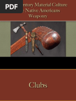 Native Americans - Weaponry