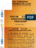 GvSIG Aplicado Agricultura de Precision