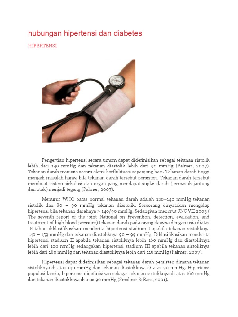 Hipertensi Diabetes