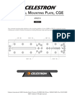 94214 Celestron Univ Mount Plate