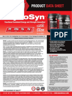 GLYCOSYN: Functional Sustained Energy & Strength Innovation