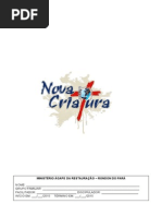Apostila Nova Criatura - Consolidação