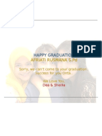 Happy Graduation