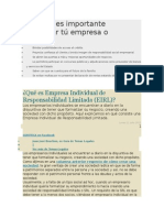 Por Qué Es Importante Formalizar Tú Empresa o Negocio