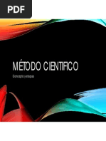 Método cientifico