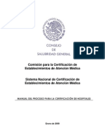 Manual Del Proceso Certificacion de Hospitales-2009v05 (2)