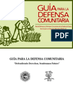 Guia Defensa Comunitaria