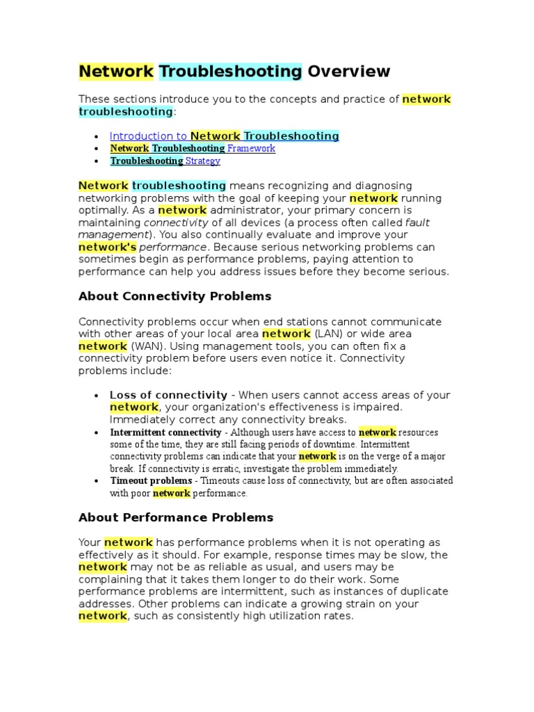 Belajar Troubleshooting | PDF | Osi Model | Computer Network
