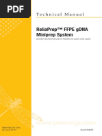 ReliaPrep FFPE DNA Miniprep System Protocol