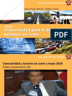 Ponencia "Conectividad para Turismo en Junín" (UNCP Tarma - Mayo 2015) 