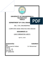 University of Engineering & Technology Taxila Department of Civil Engineering