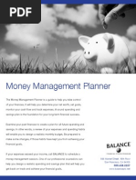 Money Management Planner