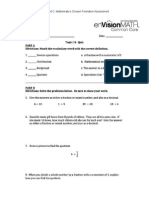 part c  math chosen formative assessment