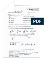 part e  student math work samples