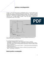 Interpretarea Cromatogramelor 2008