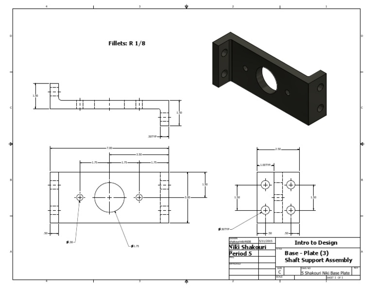 Engineering Drawing Details | PDF