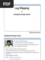 Log Shipping Webcast 16 May 2012 SarabpreetSingh-final