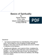 Basics of Spirituality