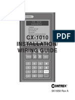 CX-1010 Installation/ Wiring Guide: SK1659 Rev A