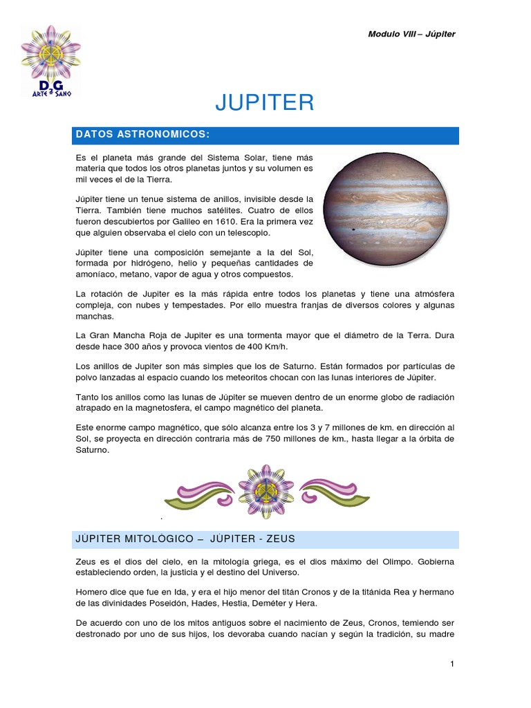 Astrología Jupiter