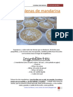 Receta Magdalenas de Mandarina