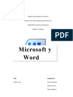 Microsoft y Word
