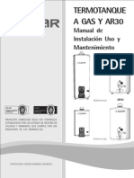 Manual Termotanques Saiar - Linea Gas.pdf