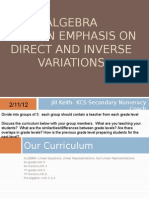 Directly and Inversely Proportional With Teacher Notes