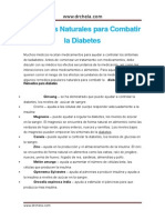 Remedios Naturales para Combatir La Diabetes