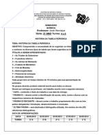 Seminário Tabela PDF