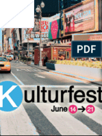 Kulturfest: Volunteers, We Need Your Help! Please Join Us. J