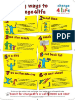 8 Easy Ways To Change4life Poster 673684