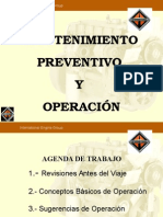 Manual Preventivo y Operación Camiones International