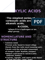 Carboxylic Acids