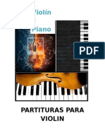 Partituras para Violin