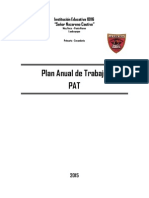 Plan Anual de Trabajo IE 2015 PDF