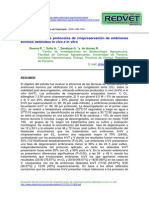 Evaluación de Tres Protocolos de Criopreservación de Embriones REDVET