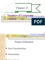 CHAPTER 15- TAXATION AND CORPORATE INCOME