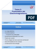 Electromagnetismo, Compendio de Temas PDF