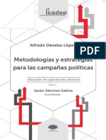 Metodologías y Estrategias para Las Campañas Políticas